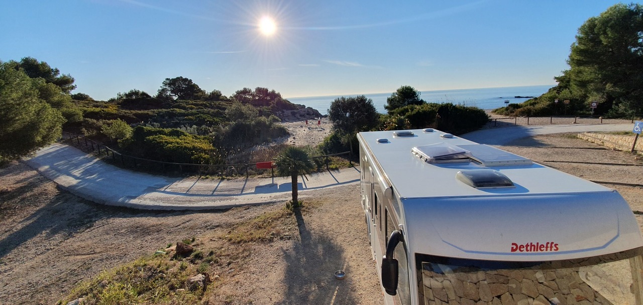 Met de camper naar Spanje voor zon, zee en strand