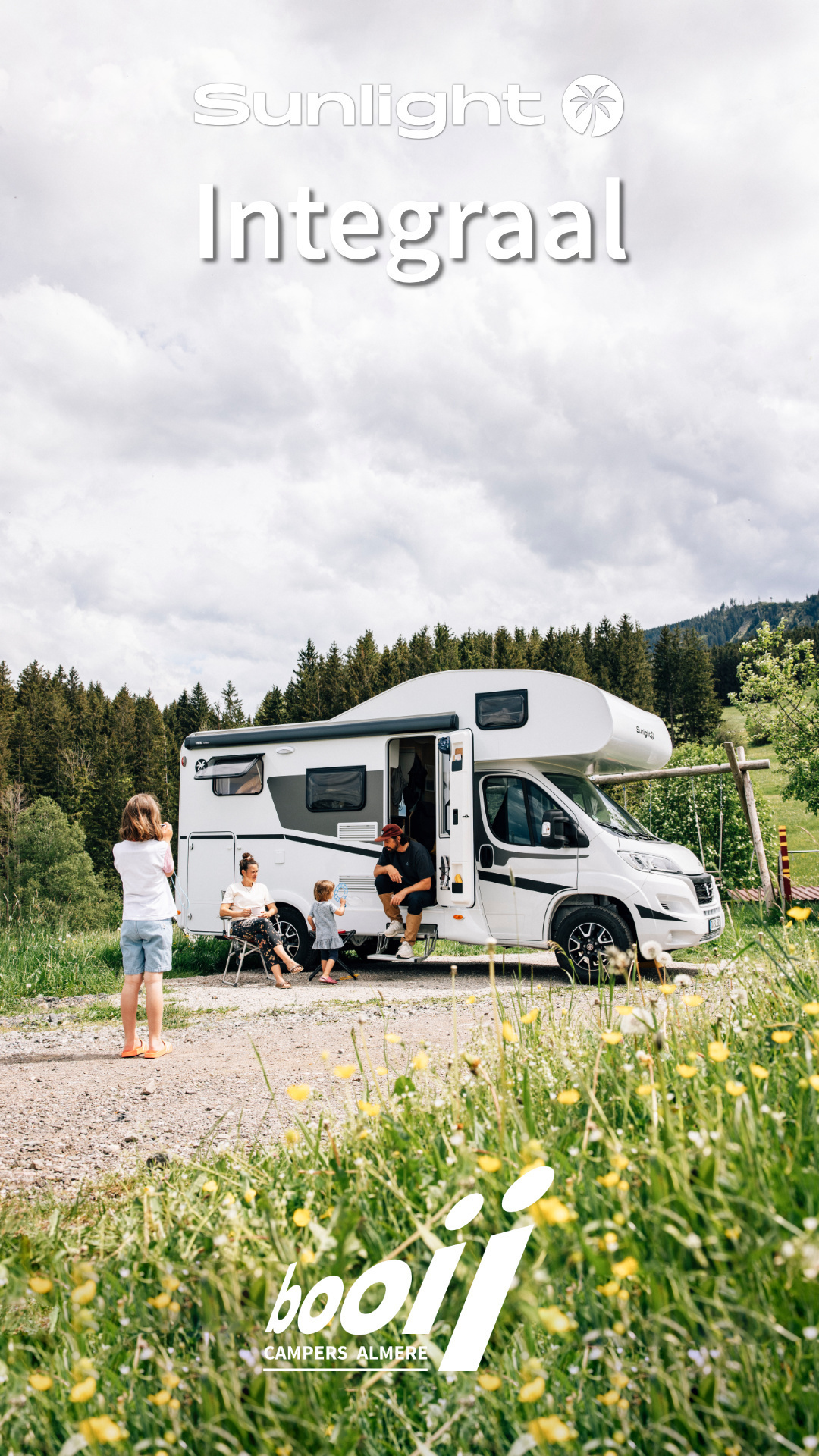 Sunlight alkoof campers bij de Sunlight camper dealer in Almere