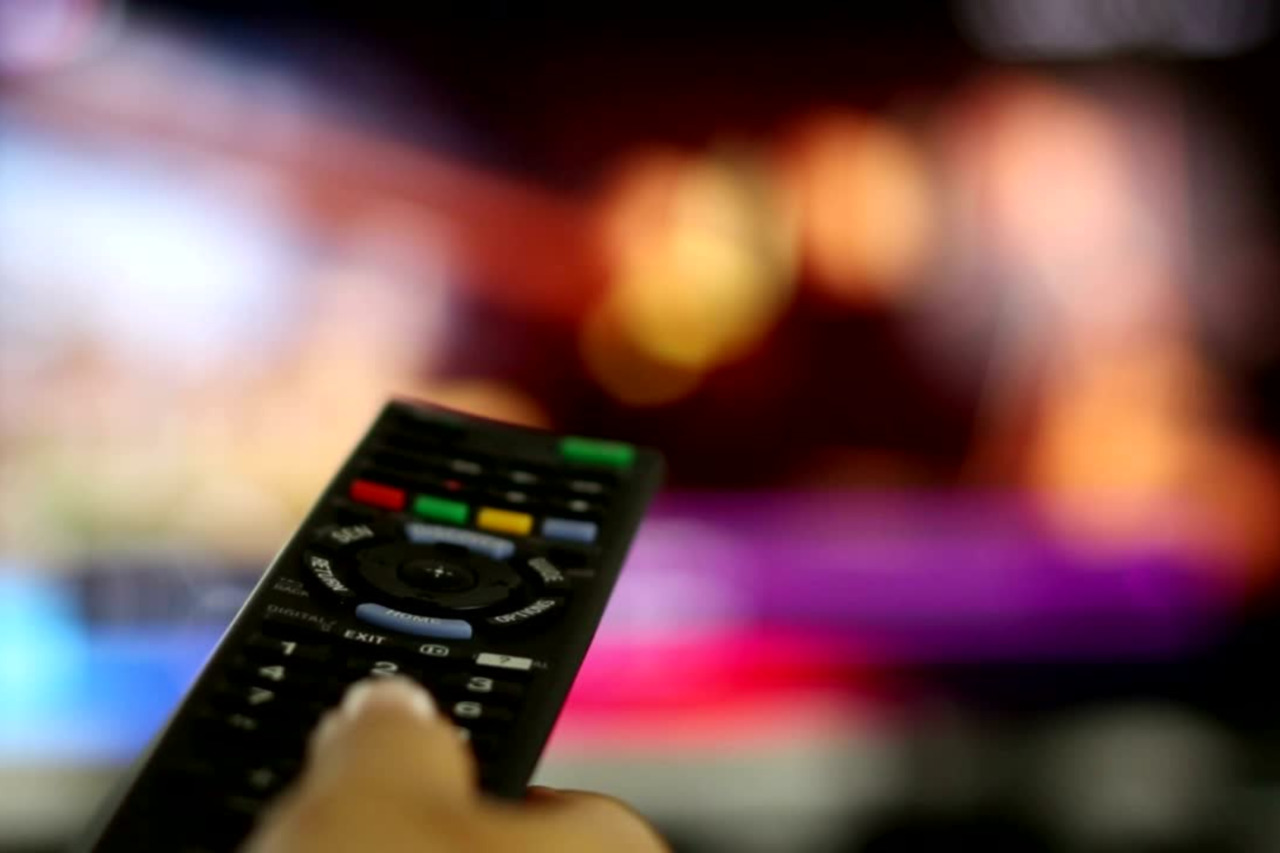 tv kijken in de camper