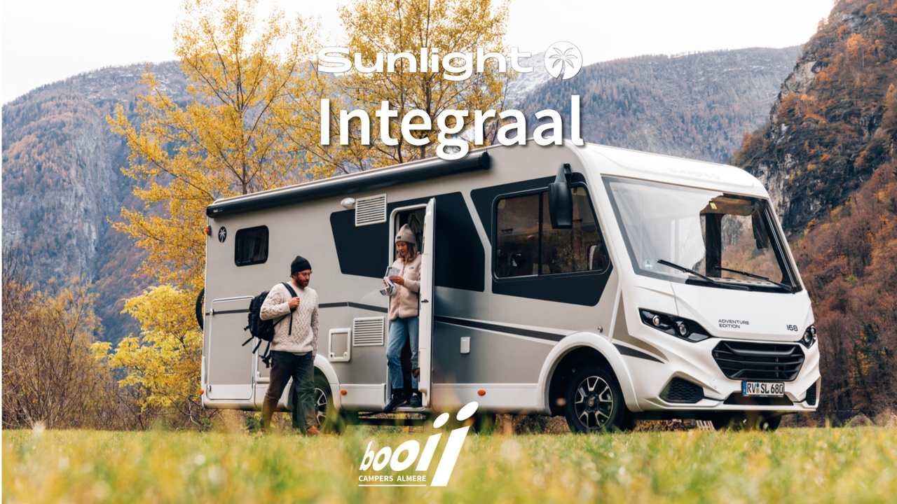 Sunlight  integraal campers bij de Sunlight camper dealer in Almere