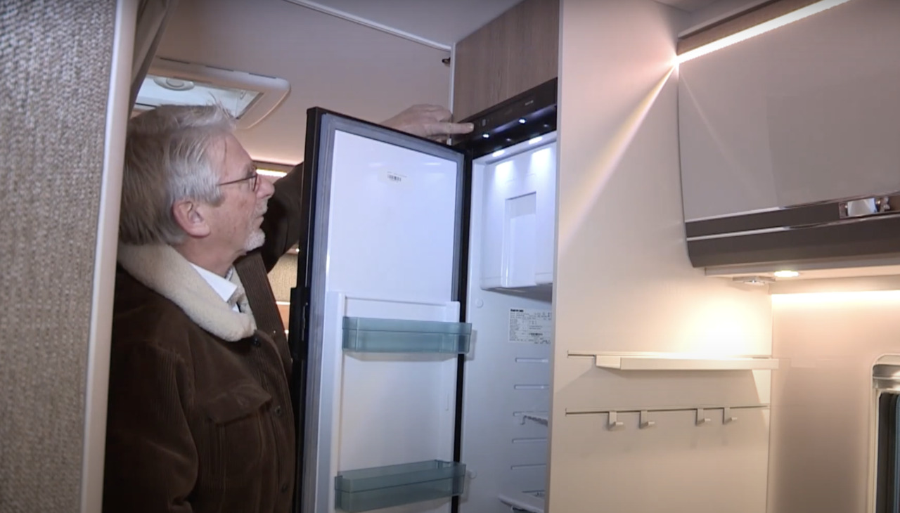 Werking van camper koelkast