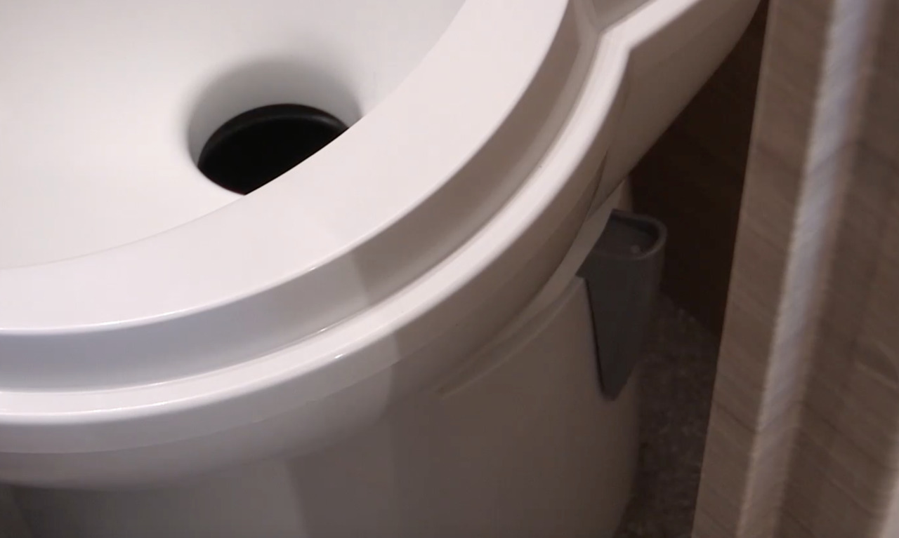 Toilet gebruik in de camper en legen van campertoilet