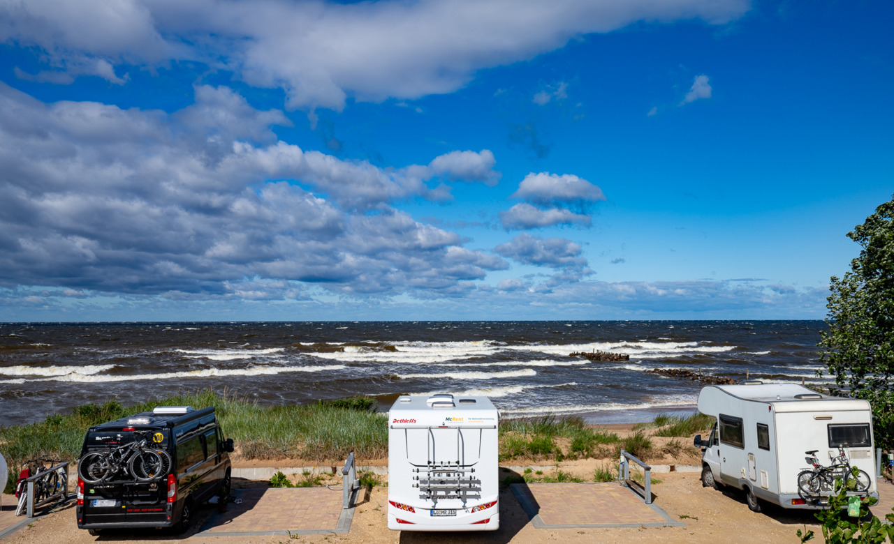 Met de camper naar de kust