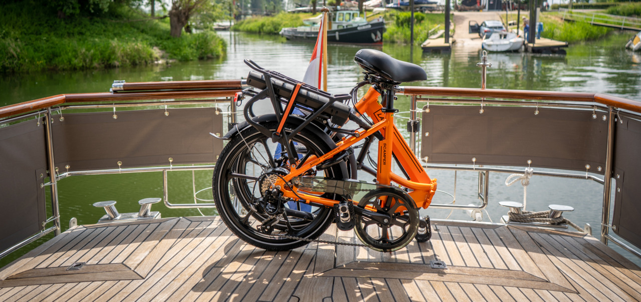Lacross elektrische vouwfiets scamper