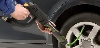 Banden controleren camper