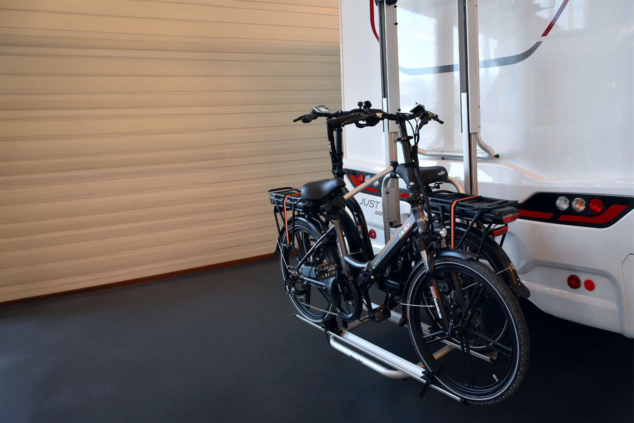 Camper elektrische fietsendrager