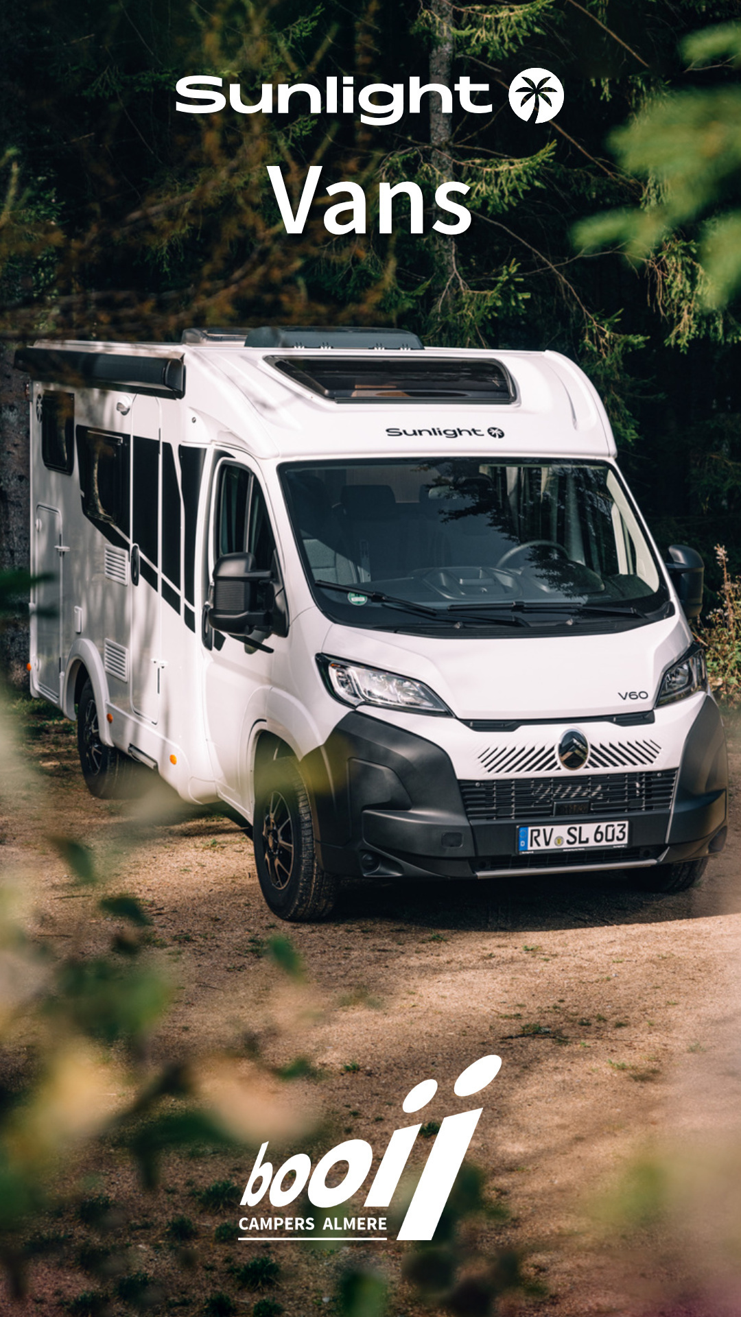Sunlight camper Vans bij de Sunlight camper dealer in Almere